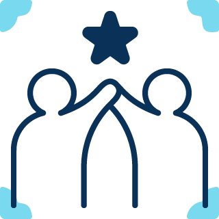 Icon showing engagement