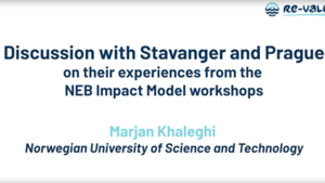 Insights on NEB Impact Model Workshops in Stavanger and Prague