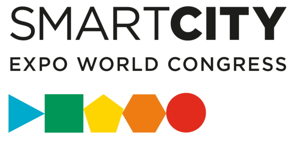 A logo saying smart city expo world congress