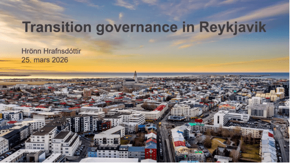 Transition Governance in Reykjavík